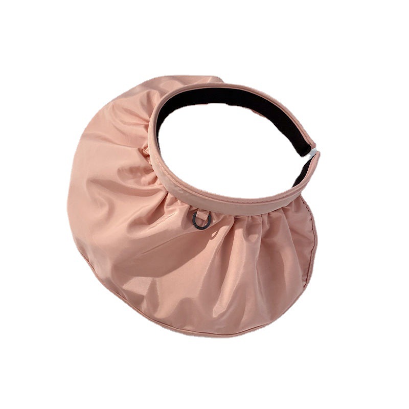 Korean Style New Summer Women&#039;s Topless Hat Sun Protection Head Net Red Creative Dual-Use Headband Leisure cap