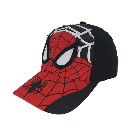 New Children&#039;s Hat Boys&#039; Spider-Man Baseball Cap Baby Cartoon Peaked Cap Outdoor Leisure Travel Sun Hat