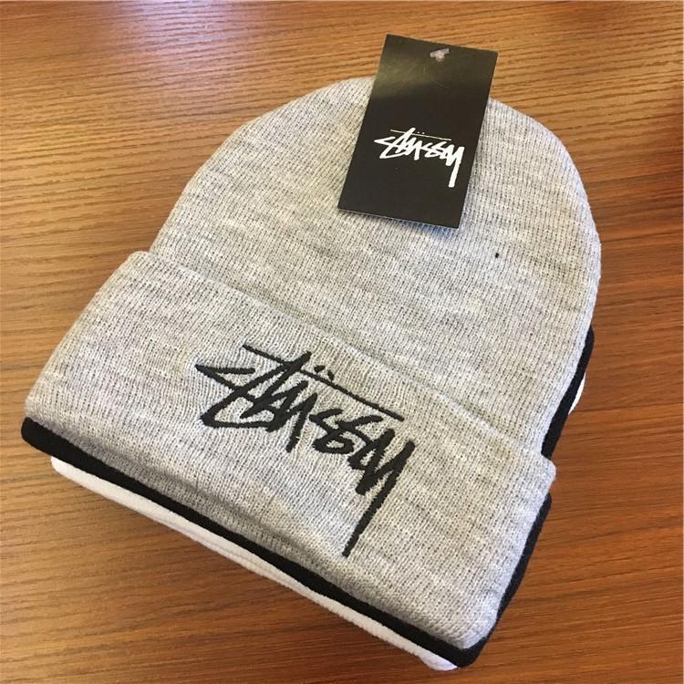 Hat Ins Autumn and Winter Knitted Hat Fashion Brand Embroidered Men and Women Couple Woolen Cap Leisure Warm Beanie Hat Hat