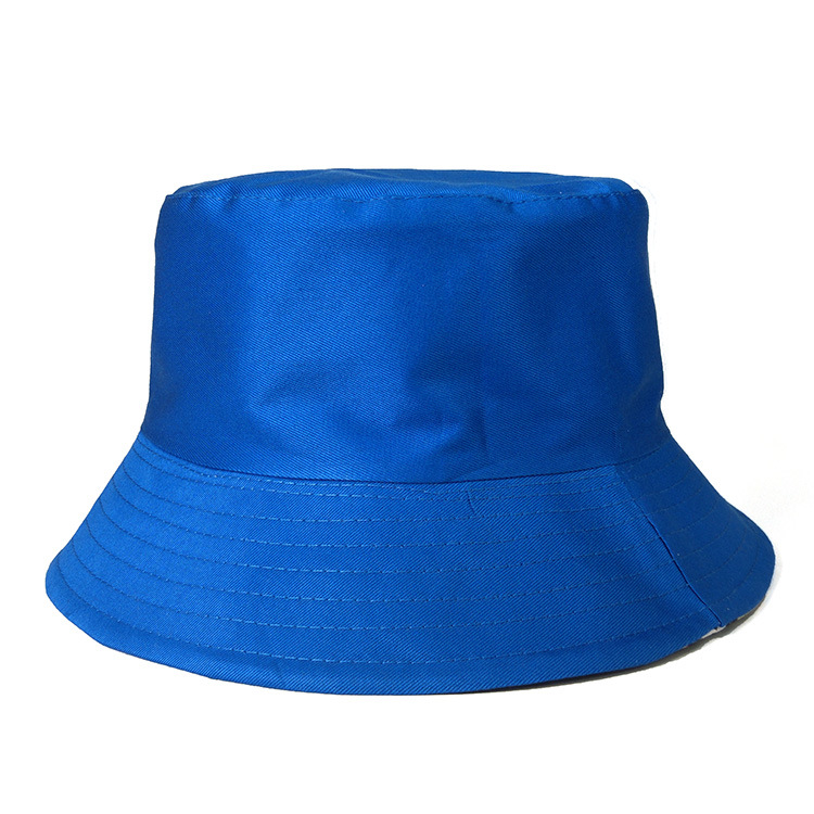 Bucket Hat Custom Logo Bucket Hat Fashion Flat Top Sun Protection Hat Spring Parent-Child round Cap Advertising Cap Printing