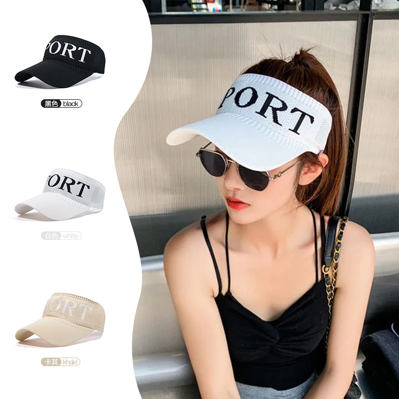 Summer Parent-Child Topless Hat Sports Running Sports Peaked Cap Outdoor Sun Protection Sun Hat Mesh Baseball Cap