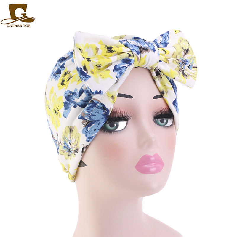 Wind Bow Tam-O&#039;-Shanter Clothing Hat Women Pile Cap Parent-Child Hat Factory Direct Sales TJM-411