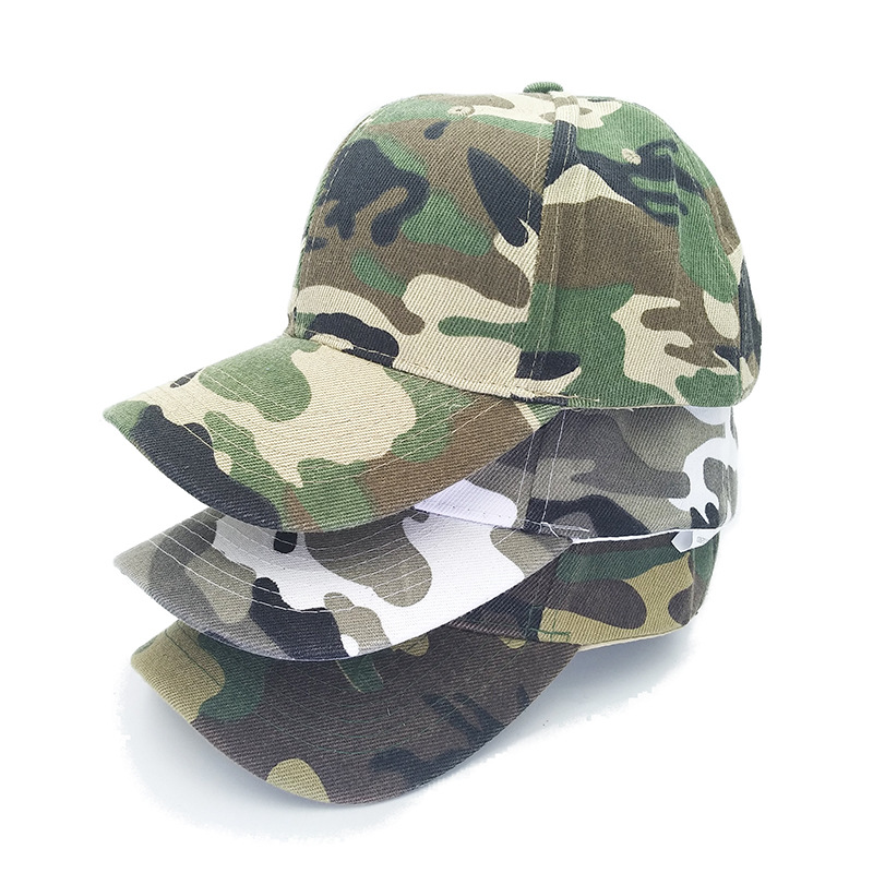 Summer Camp Military Cap Parent-Child Camouflage Baseball Cap School Group Activity Hat Advertising Cap Customized