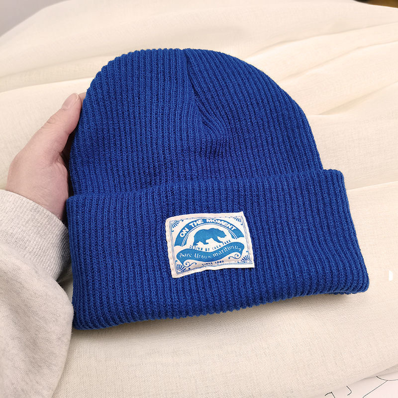 One Piece Dropshipping Factory Wholesale Polar Bear Patch Student Male and Female Couple Parent-child cap