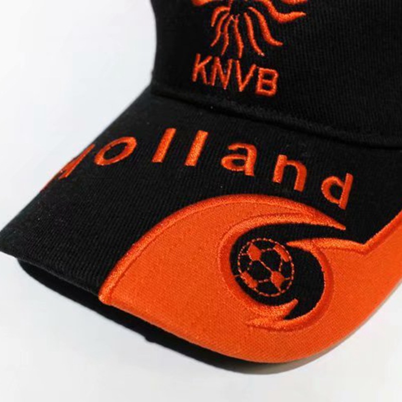 Spot Goods 2020 European Cup Souvenir Team Holland Portugal France Brazil National hat