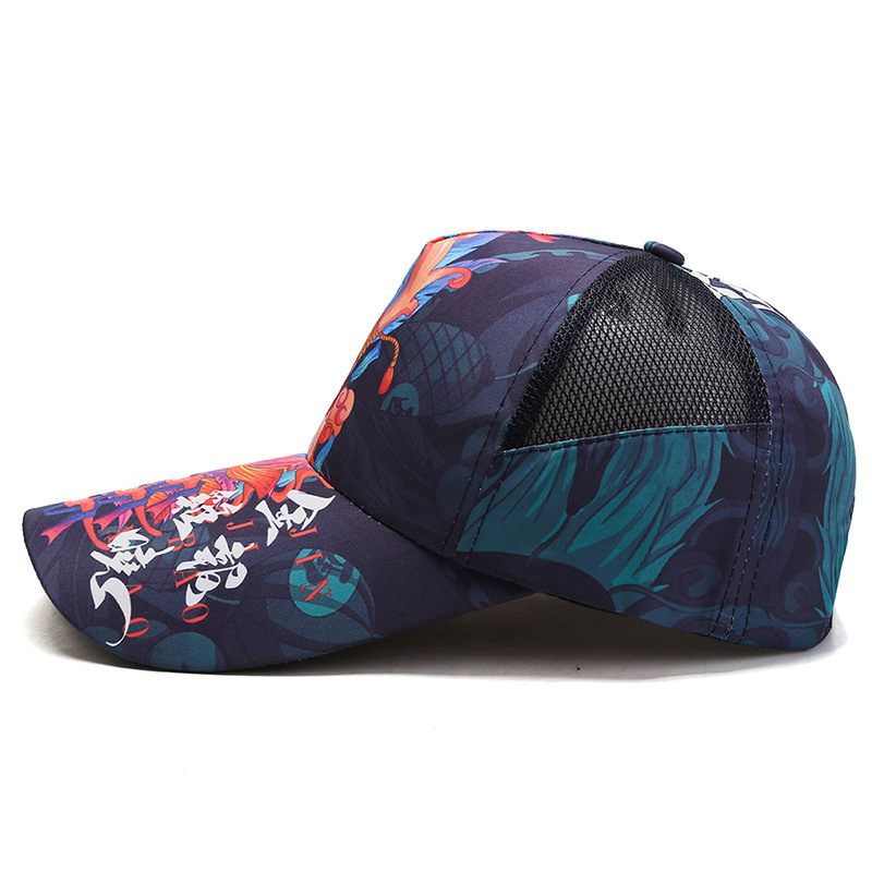 2021 Men&#039;s National Trendy Style New Twelve Zodiac Baseball Cap Summer Men&#039;s Hat