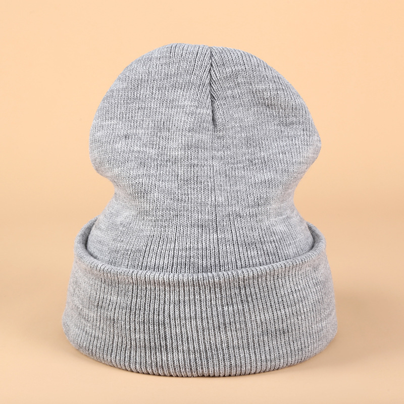 Winter Trendy Men&#039;s Knitted Hat Retro Maychao Style Warm and Comfortable Adult Cap Ins Wear Fashion Woolen Hat