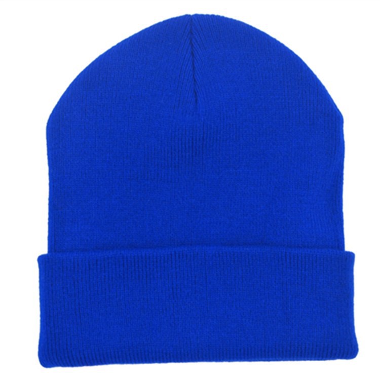Amazon Candy Color Knitted Hat Men&#039;s Lady Couple European and American Autumn and Winter Woolen Hat Hip Hop Sleeve Cap Customized