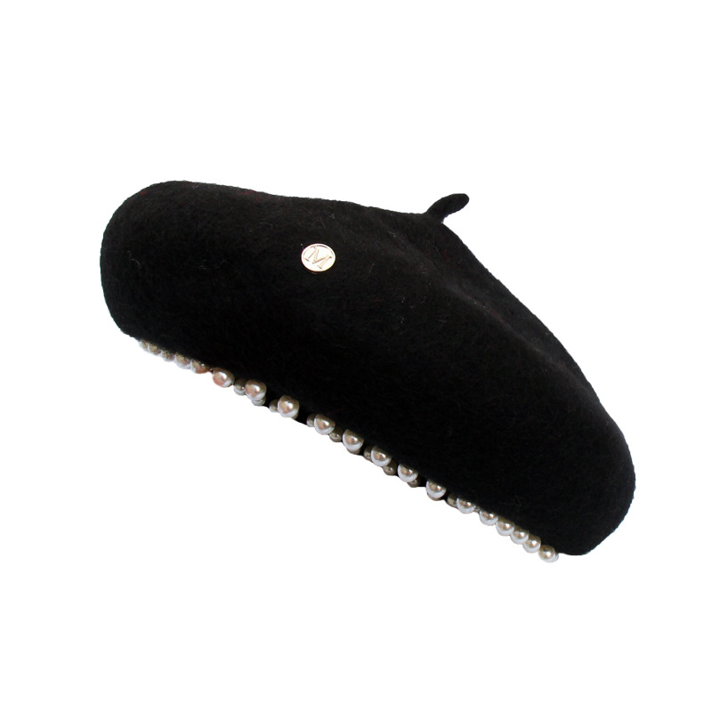 and Winter Korean Style All-Matching Japanese Painter Hat Sweet Cute Student Pumpkin Hat Female Fashion Advertising cap