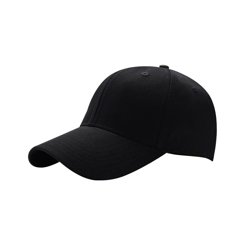 Pure Cotton Hat Custom Lettering Embroidered Logo High-End Sun-Proof Peaked Cap Wholesale Korean Advertising Baseball Cap Custom