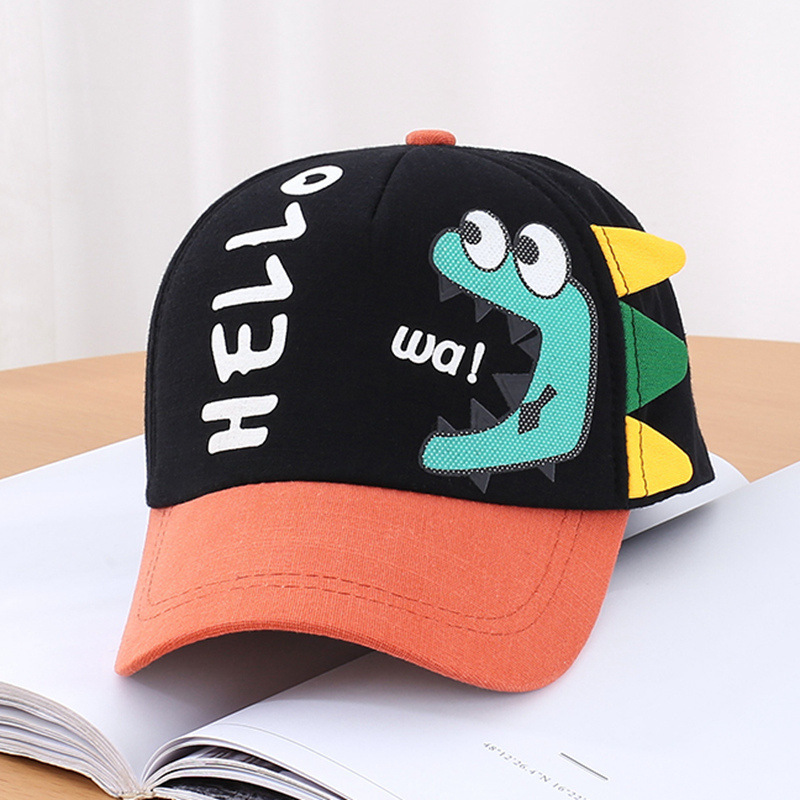 Children&#039;s Hat Men&#039;s Summer Baseball Cap Girl&#039;s Sunhat Baby Peaked Cap Boys Spring and Autumn Travel Cartoon Versatile
