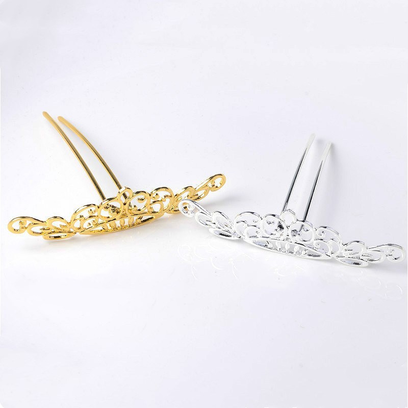 Color Retaining Body DIY Antiquity Hair Clasp Hairpin Material 33 125mm Alloy Welding 100mm Copper Body
