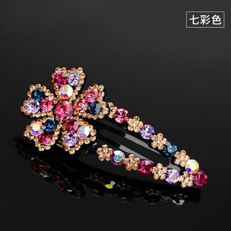 Hair Accessories Bang Side Clip Adult Headdress Head Clip Shredded Hairpin Hairpin Rhinestone Clamp Diamond Hairpin