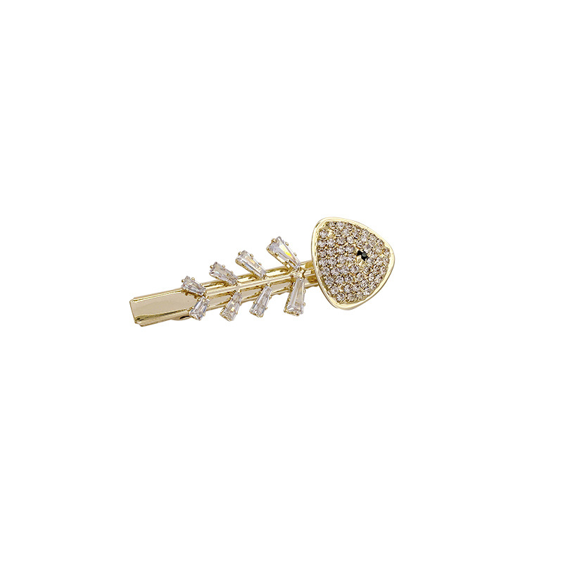  Internet Celebrity Side Clip Bang Clip Duckbill Clip Sweet Girly Temperamental Hair Claw Headdress Diamond Hairpin