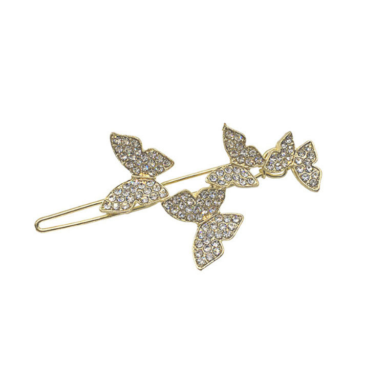 Barrettes Duckbill Hair Accessories Pearl Bobby Edge Clip Back Head Clip Hairware Bang Hairpin Women Diamond Hairpin