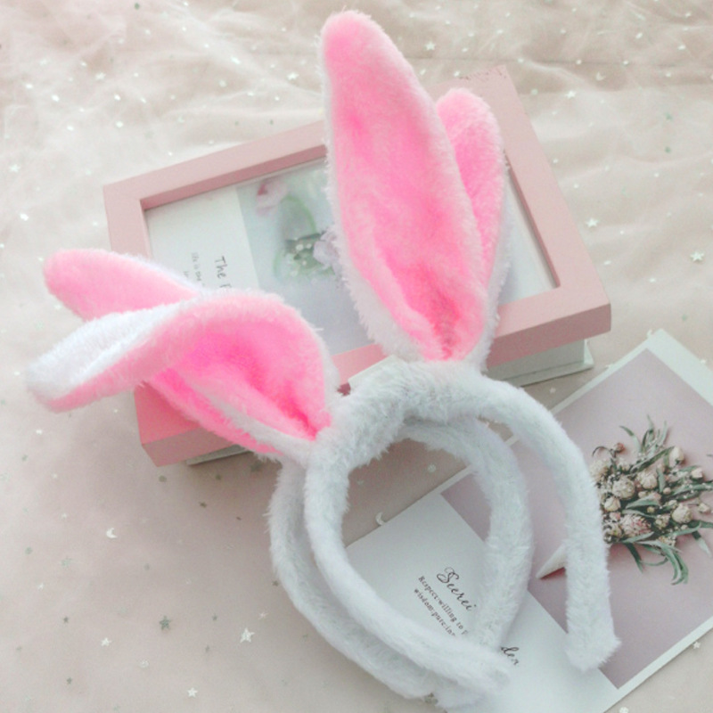 Children&#039;s Glowing Headdress Flashing Light Rabbit Ears Headband Luminous Headband/Hairpin Push Gift Night Market Stall Toys
