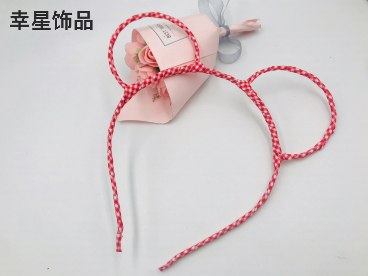Hair Band Cute Super Cute Sweet Cartoon Cat Ears Headdress Face Wash Hair Band Simple and Fresh Hairpin