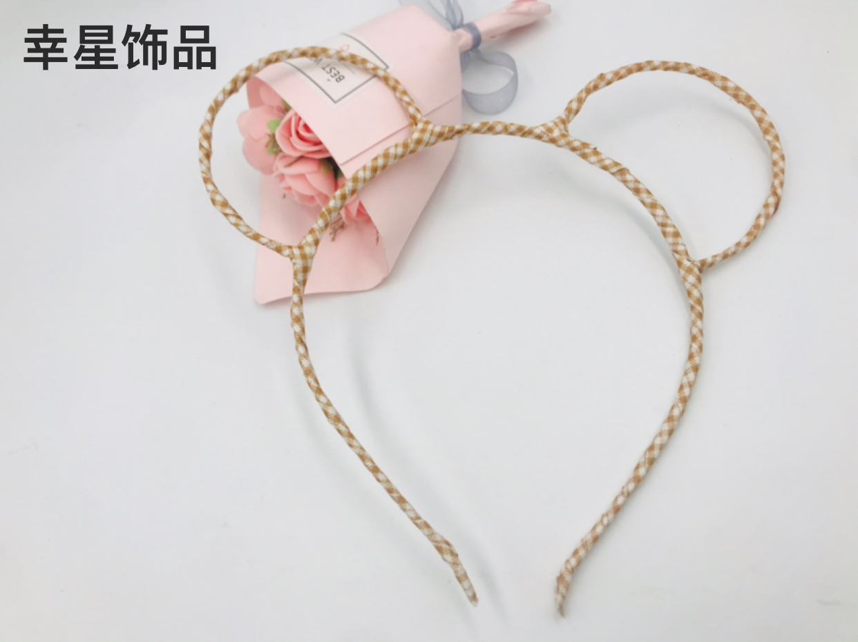 Hair Band Cute Super Cute Sweet Cartoon Cat Ears Headdress Face Wash Hair Band Simple and Fresh Hairpin