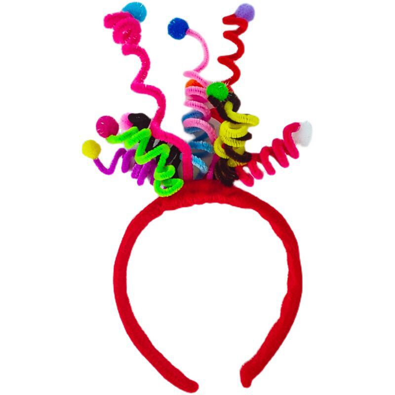 Funny Bouncy Ball Headband Cute Headband Photo Props Selling Cute Funny Birthday Atmosphere Hairpin Decoration