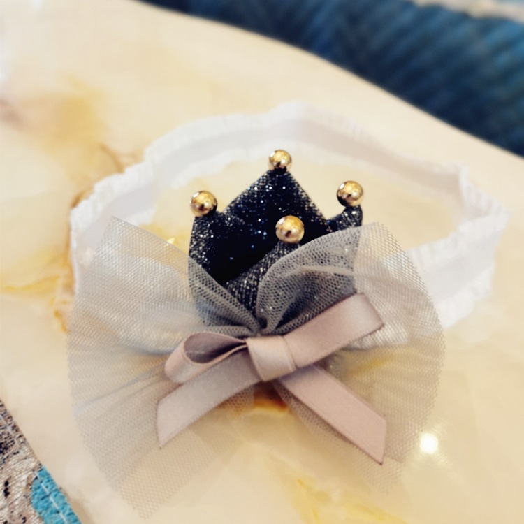 Factory Store Korean New Children&#039;s Hair Accessories Wholesale Crown Princess Bowknot Headband Hairpin Hair Band Et539