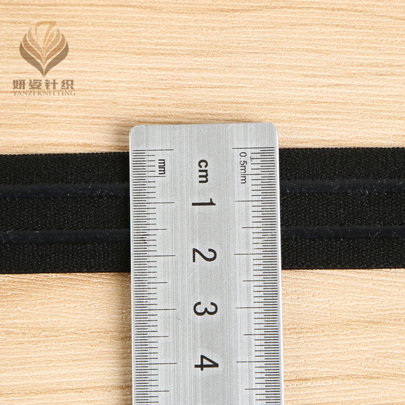 Factory Direct Sales Customizable 2.3cm Wide Specification Plain Elastic Band Woven Elastic Tape Underwear Clothing Shoulder Strap Accessories