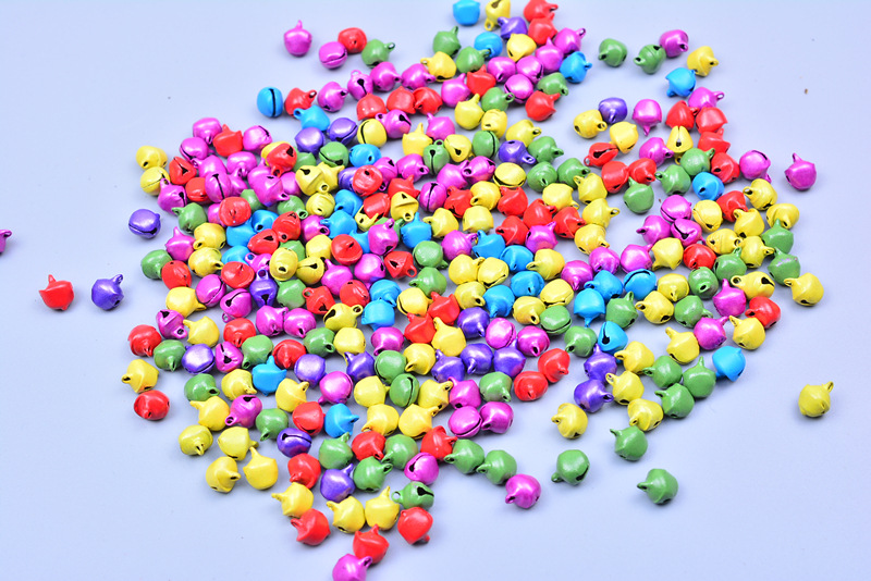 8mm Small Color Bell Color Bell Jewelry Pendant Color Bells