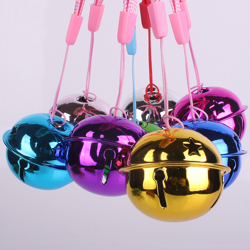 Paint Large Bell Decoration National Day Christmas WeChat Business Push Offline Drainage Activity Small Gift Color Bells