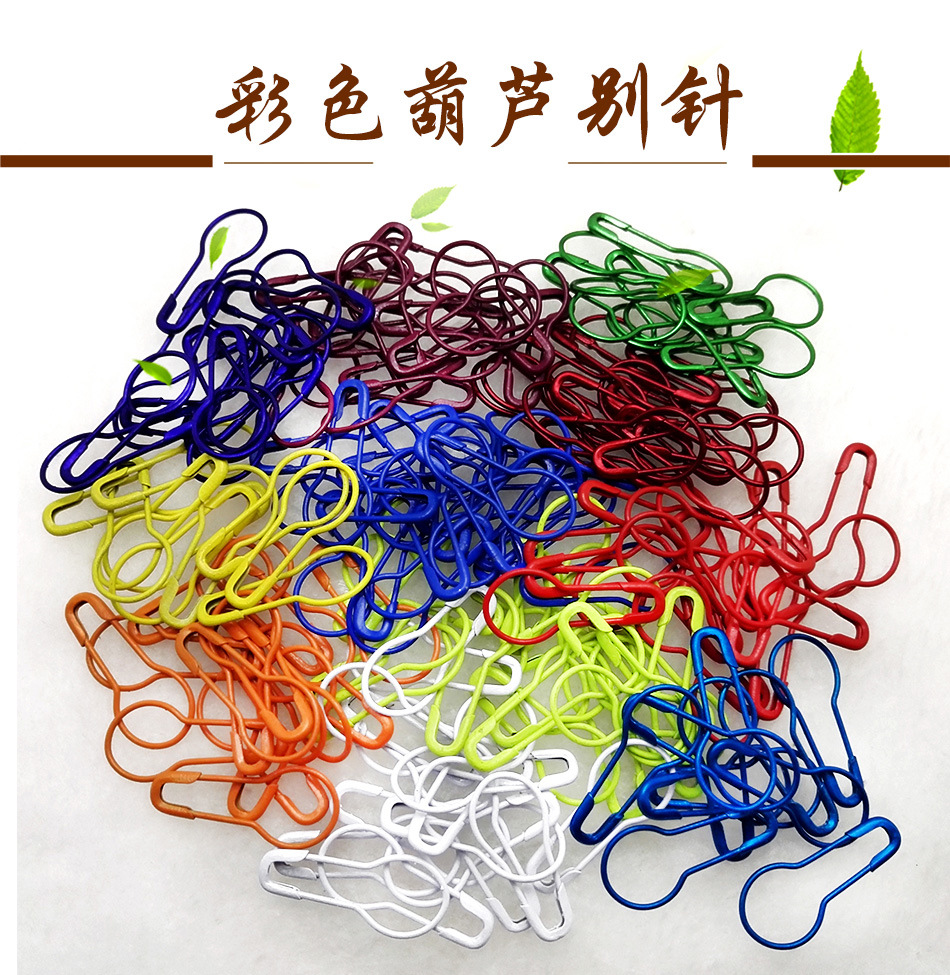 Manufacturers direct selling gold silver copper hoist safety pin hanging tag rope hanging pin environmental protection do not rust