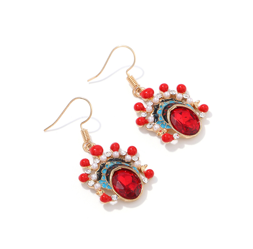 New Chinese knot retro festive fringe earrings double happiness long style pendant female temperament fashion ears