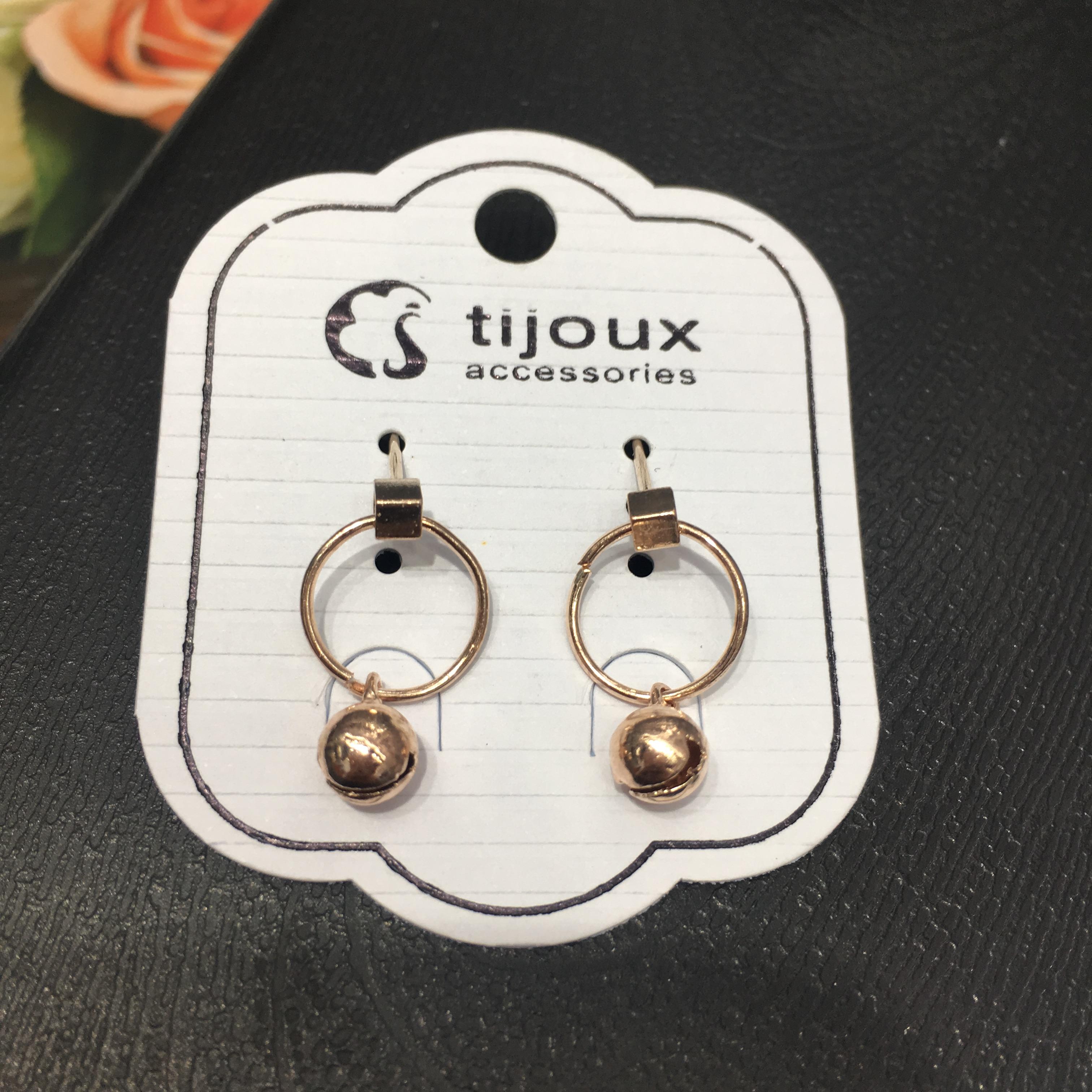 New Mini Ear Studs Ring Pendant Student Earrings Earring Nail More than Simple Jewelry