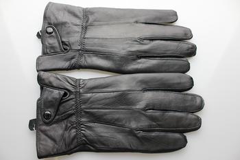 Men&#039;s sheepskin leather gloves hard leather gloves
