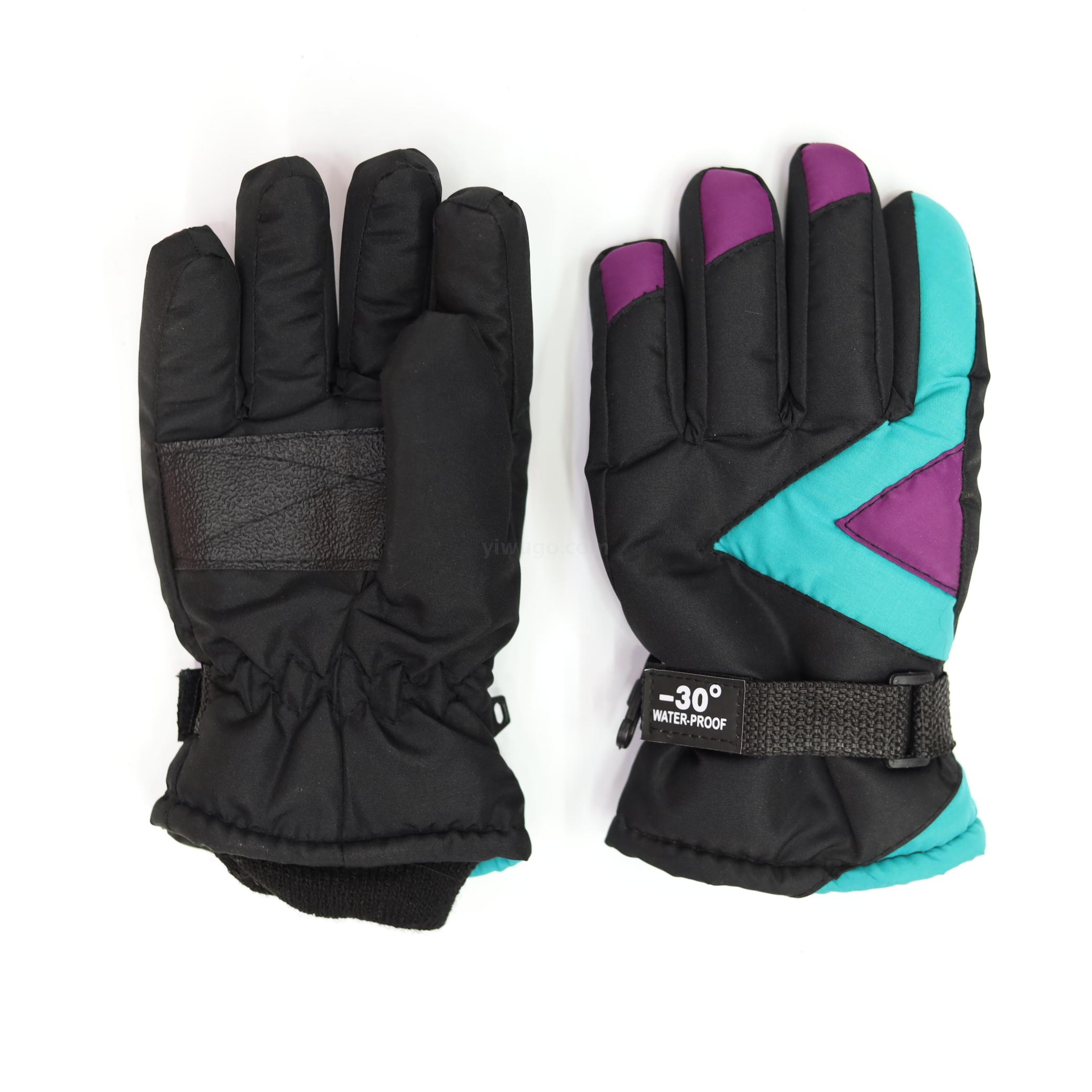 Cotton gloves men&#039;s fashion warm ski gloves are opened to windproof electric car gloves