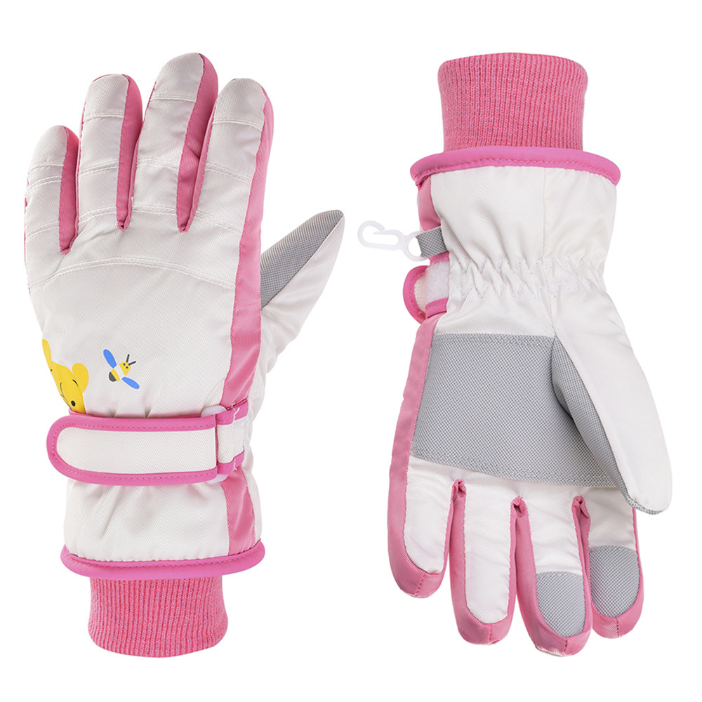 21-Year Outdoor Winter New Ski Gloves Children&#039;s Motorcycle Cycling Skating Warm Ski Gloves