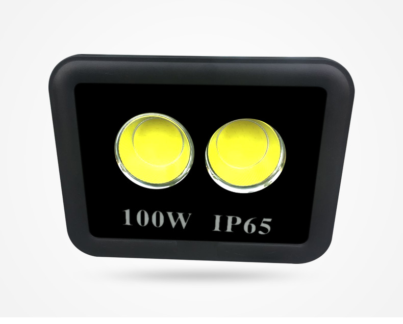 Factory direct sales LED super bright lighting project headlights flood waterproof outdoor floor basketball spotlights