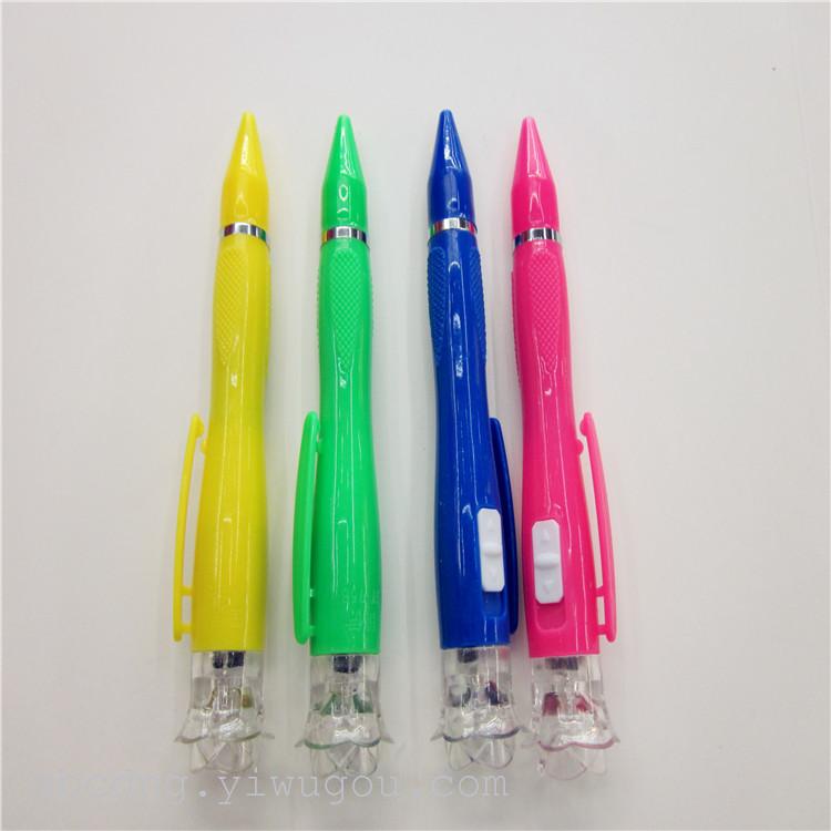 Light pen plastic ballpoint pen manufacturers selling 758 roses headlights