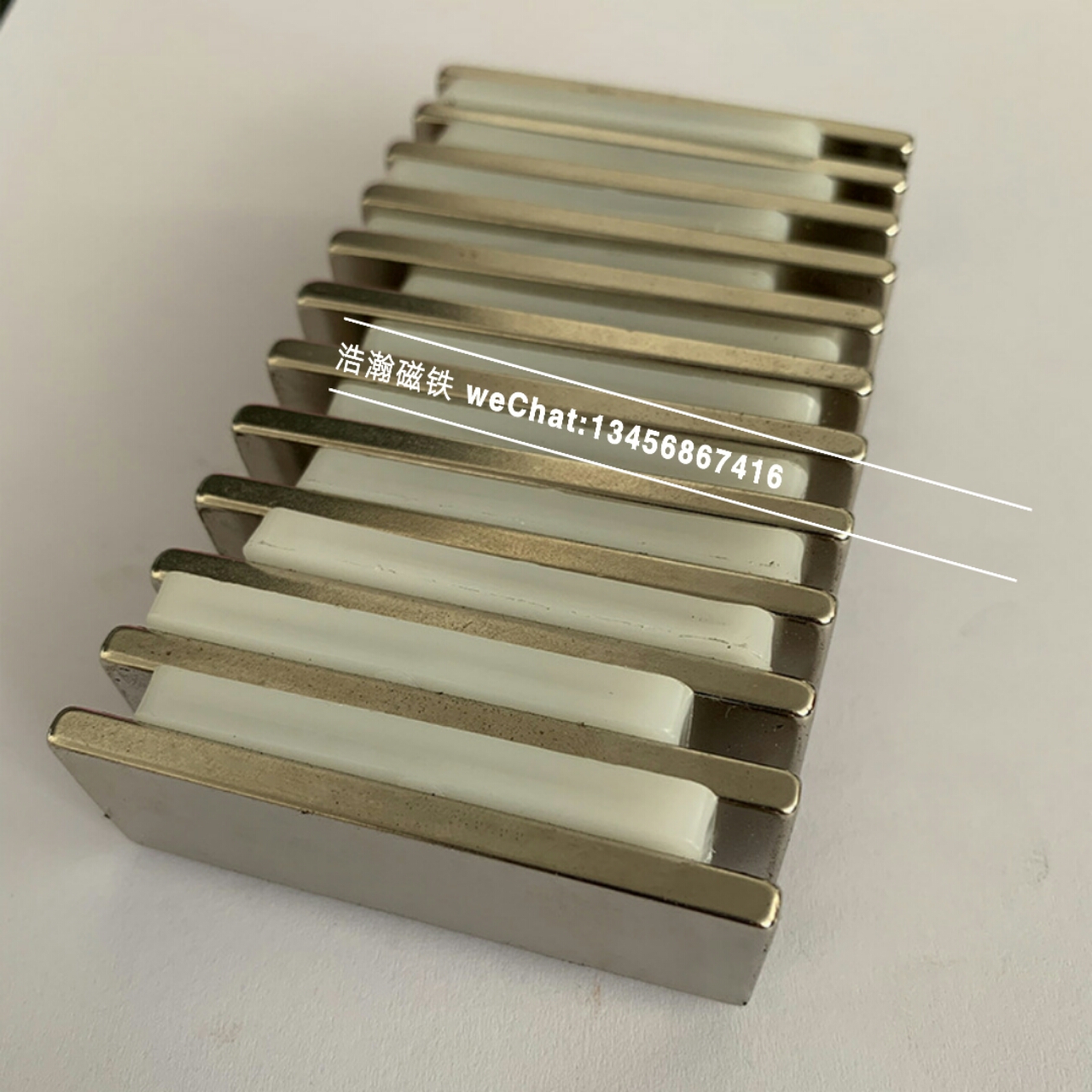 Motor magnet water pump magnetic steel air compressor magnetic strip battery car ndfeb yiwu vast strong magnetic