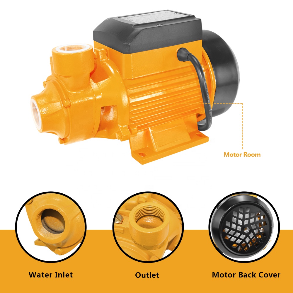 WORKSITE Customized Vortex Pump Copper Motor 1HP 750W 
