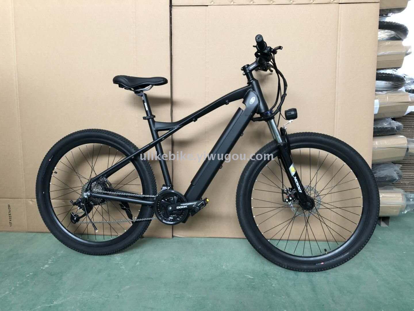 Bicycle 26 inches 24 speed aluminum alloy frame electric bicycle lithium battery mountain bike factory direct sale