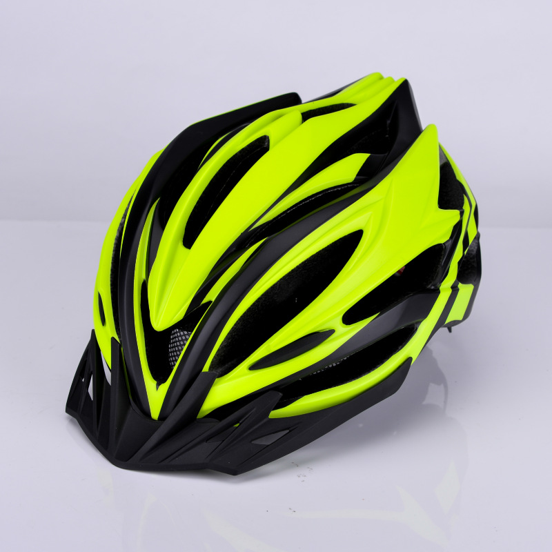 New Bicycle Helmet with Light Riding Helmet Mountain Bike Bicycle Helmet Men&#039;s and Women&#039;s Helmet Cycling Fixture