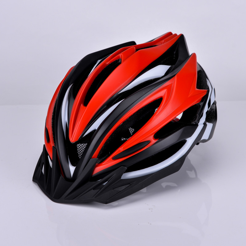 New Bicycle Helmet with Light Riding Helmet Mountain Bike Bicycle Helmet Men&#039;s and Women&#039;s Helmet Cycling Fixture
