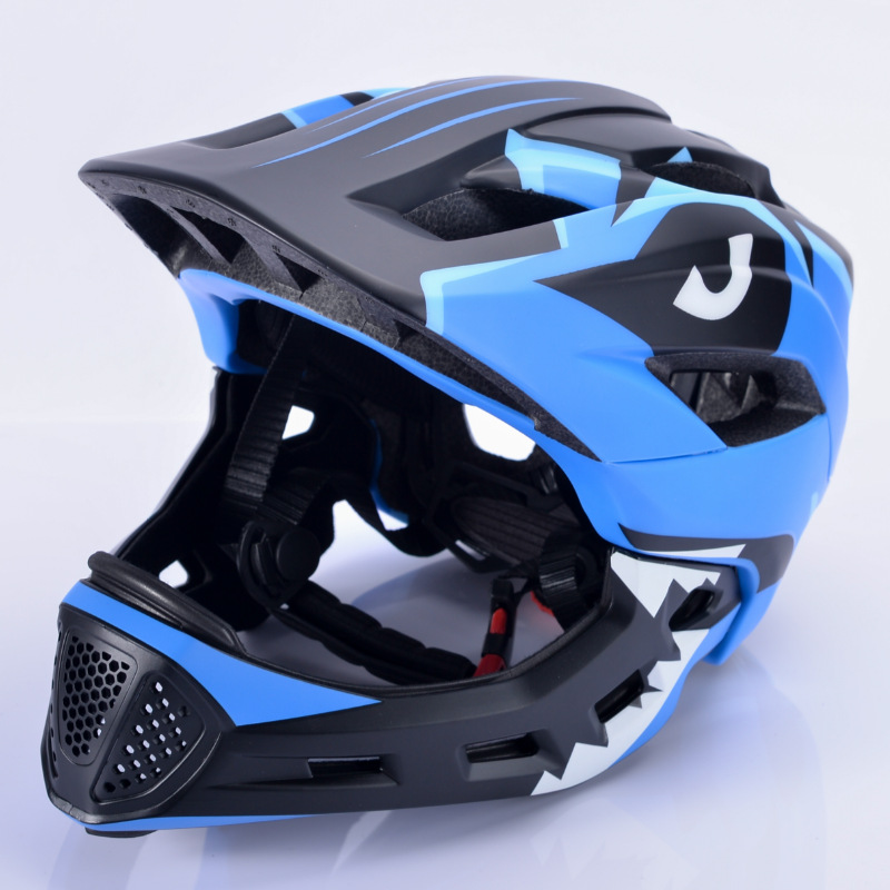Balance Bike (for Kids) Helmet Kids Balance Bike Children&#039;s Full Face Helmet Riding Helmet Bicycle Roller Skating Full Face Helmet Detachable Chin