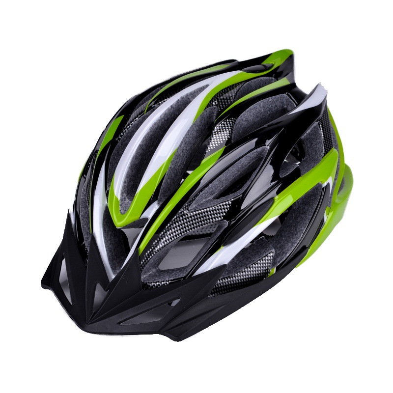 Factory Wholesale New Riding Helmet Integrated Molding Mountain Bike Bicycle Helmet Cycling Fixture with Hat Brim