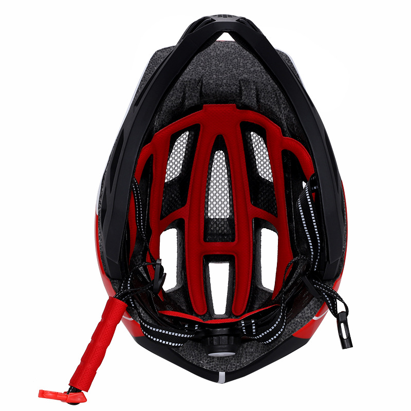 Riding Helmet Integrated Molding Balance Bike (for Kids) Full Face Helmet Fly Net Bicycle Helmet with USB Rechargeable Light