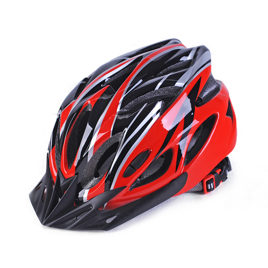 SOURCE Manufacturer Cross Mirror Bicycle Riding Helmet Integrated Molding Men and Women Mountain Highway Helmet Cycling Fixture