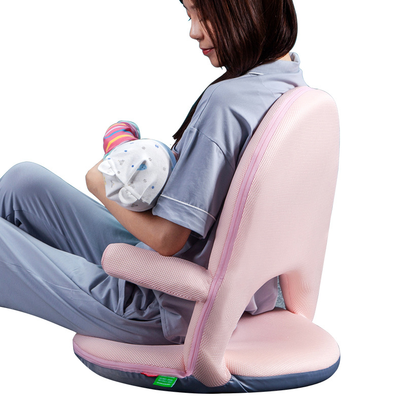 Sales Feeding Artifact 42 Speed Confinement Nursing Chair Lazy Sofa Tatami Folding Back Waist Support Chair Lazy Sofa