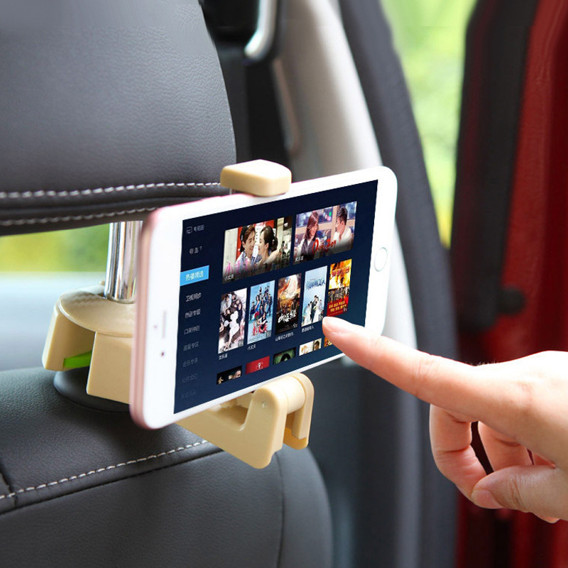 Factory Direct Sales Car Hook Car Multi-Function Chair Back Row Seat Mobile Phone Bracket Hidden Car Hook