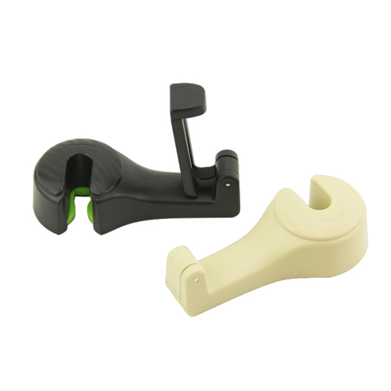 Factory Direct Sales Car Hook Car Multi-Function Chair Back Row Seat Mobile Phone Bracket Hidden Car Hook