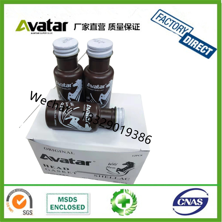 AVATAR GASKET SHELLAC SHELLAC, GASKET glue, cylinder liner glue