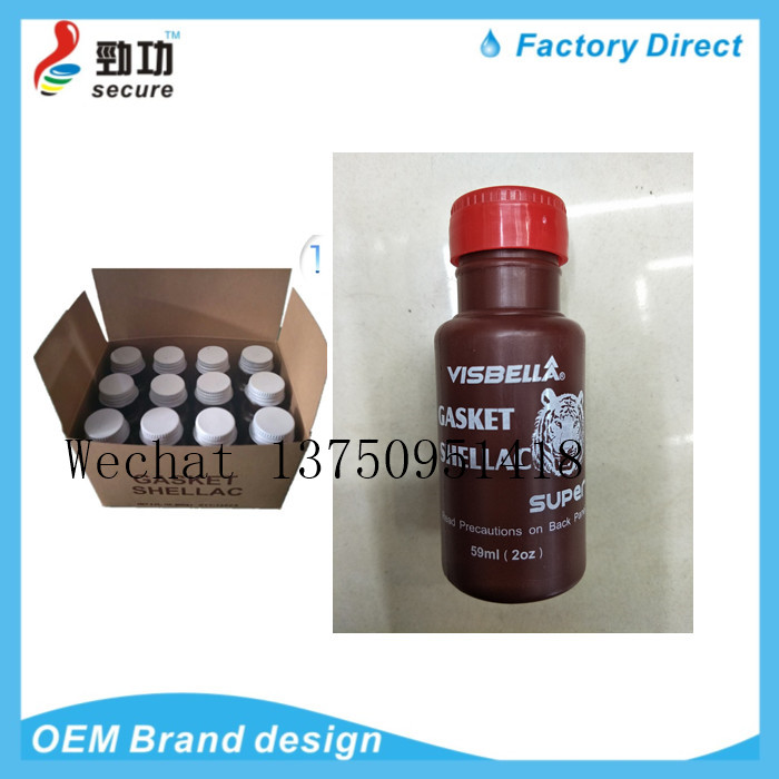 SUPER DERFOE GASKET SHELLAC port glue/cushion-free cylinder sealant