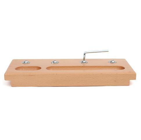 Tiger Tiantian Montessori Children&#039;s Educational Teaching Aids Wooden Nut Combination Parent-Child Screw Matching Toys